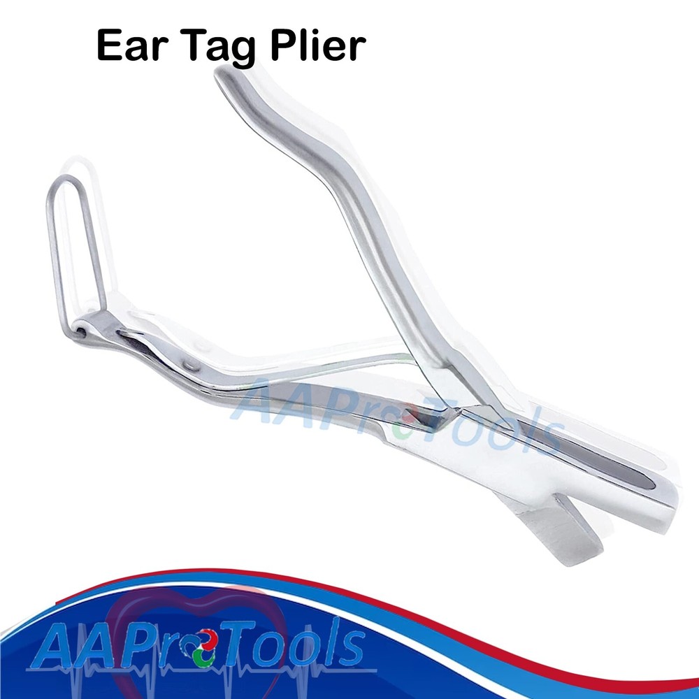 AAPRO Premium Instruments Ear Notcher V Shape Veterinary Identification Tools