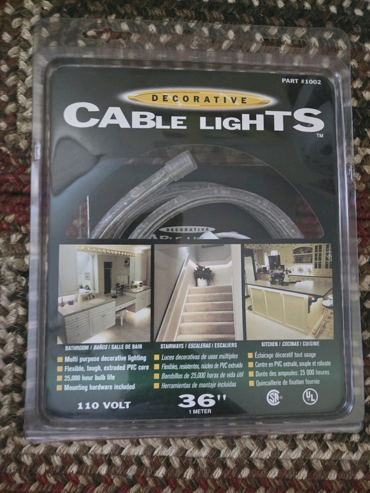 Decorative Cable Lights 110Volt 36"