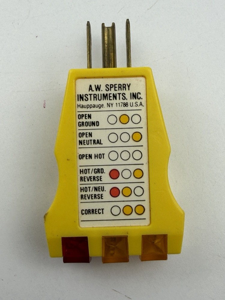 Sperry Instruments Lot | CS550A | Voltage Tester ET 6204 | Circuit Analyzer