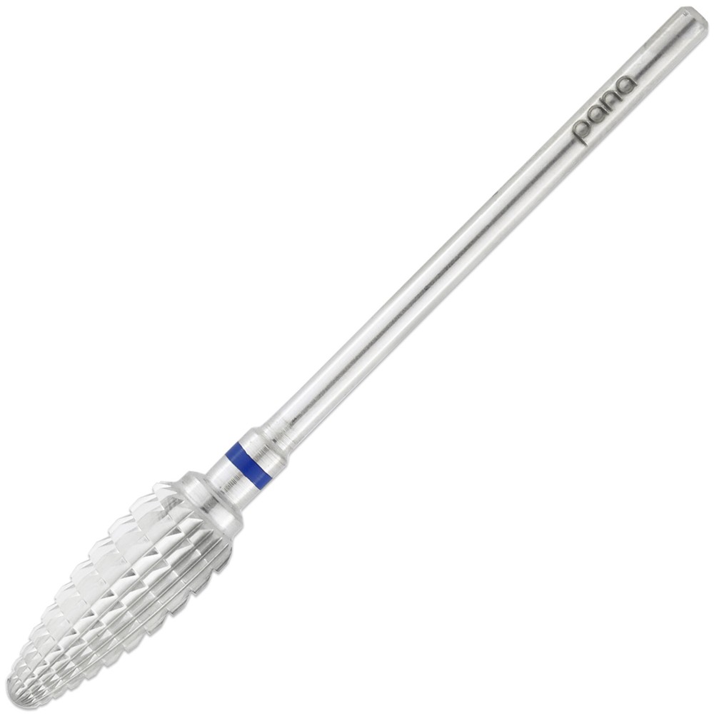 Professional Silver Large Cone Carbide Nail Drill Bit Medium Grit