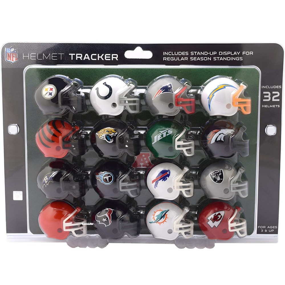 Riddell 32 Piece NFL Helmet Tracker Set