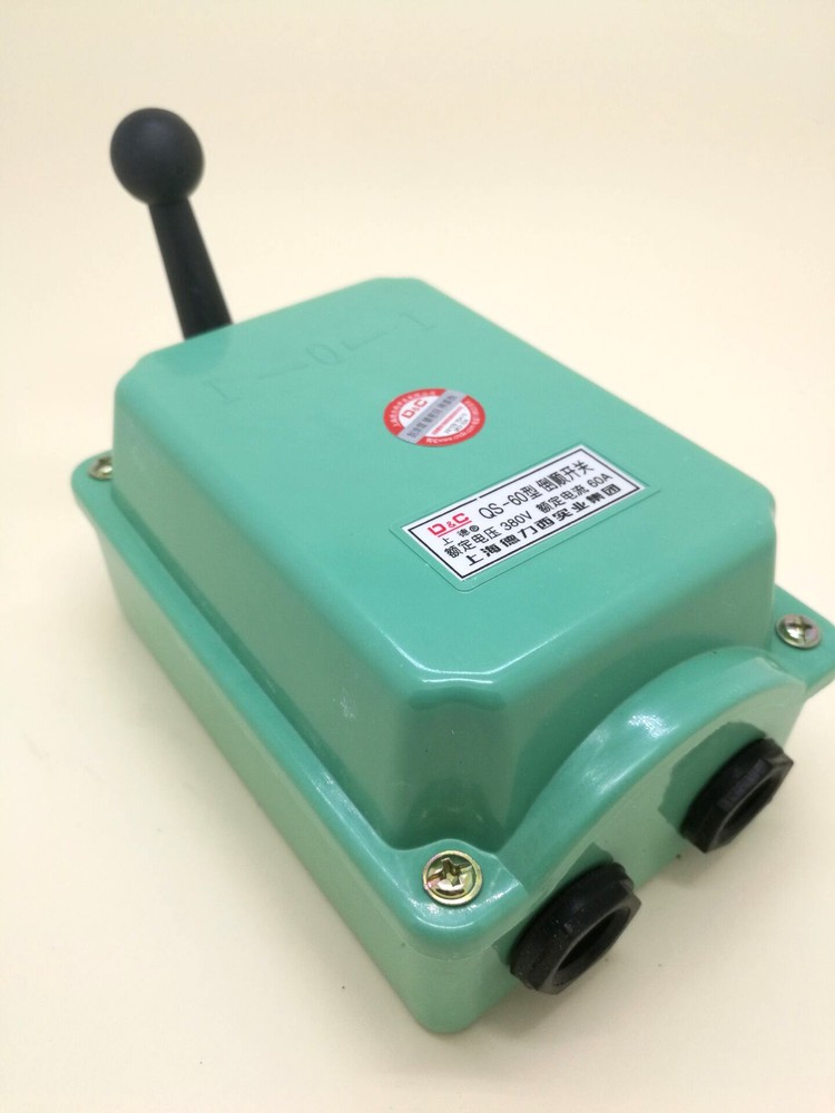 60A Drum Switch Forward/Off/Reverse Motor Control Rain Proof Reversing