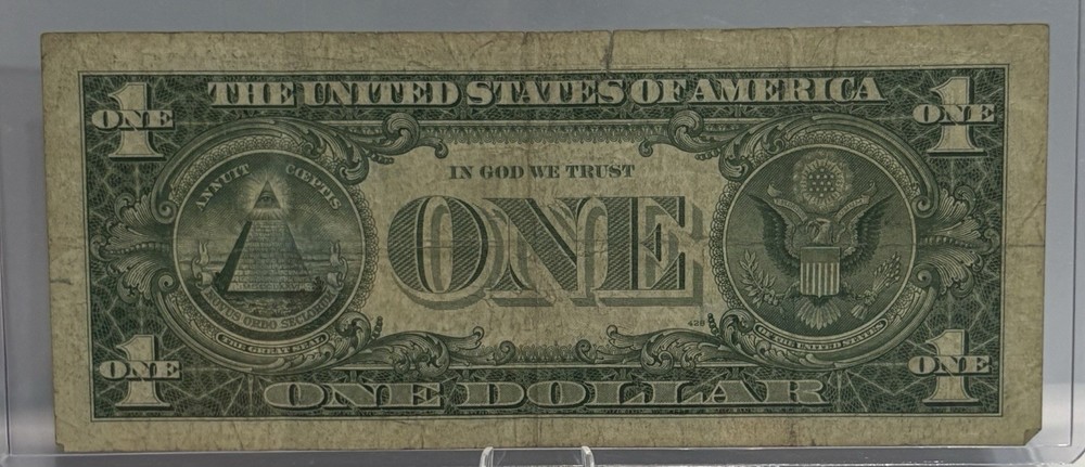 1957 B $1 Note Silver Certificate Star Note, #⭐️23748433B! 🔥
