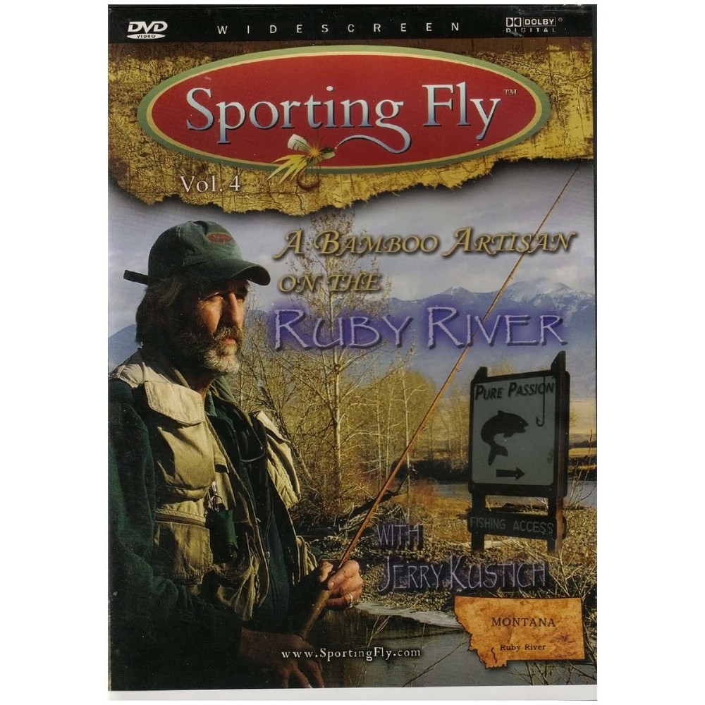 Jerry Kustich DVD "A Bamboo Artisan on the Ruby River