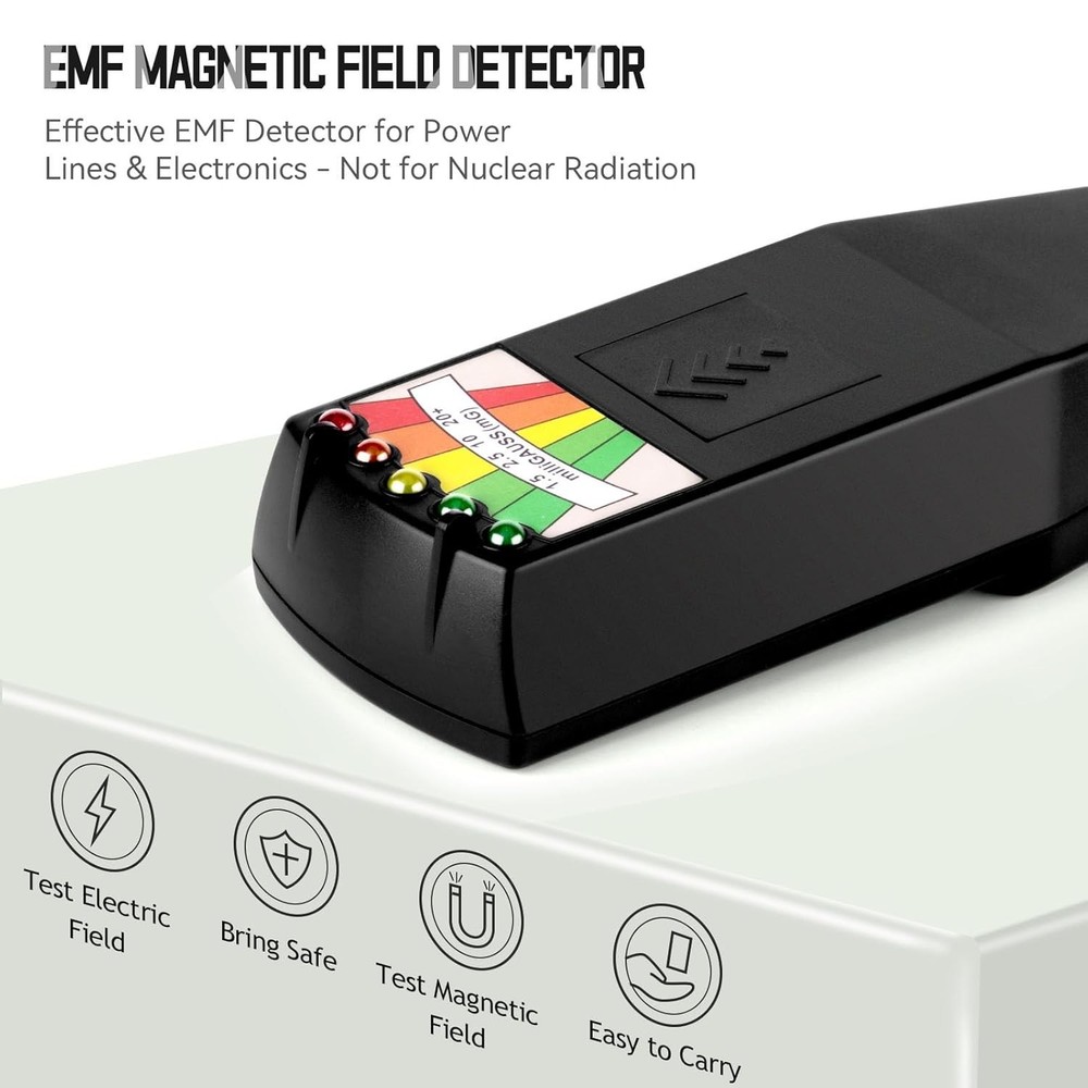 High-Performance LED EMF Detector for Ghost Hunting & EMF Exposure Testing