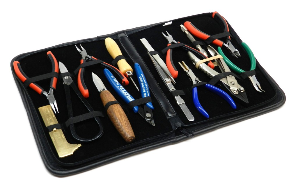 Jewelry Making Tools Hand Tools Kit For Bead Working Hobby Model Making DLX 15pc