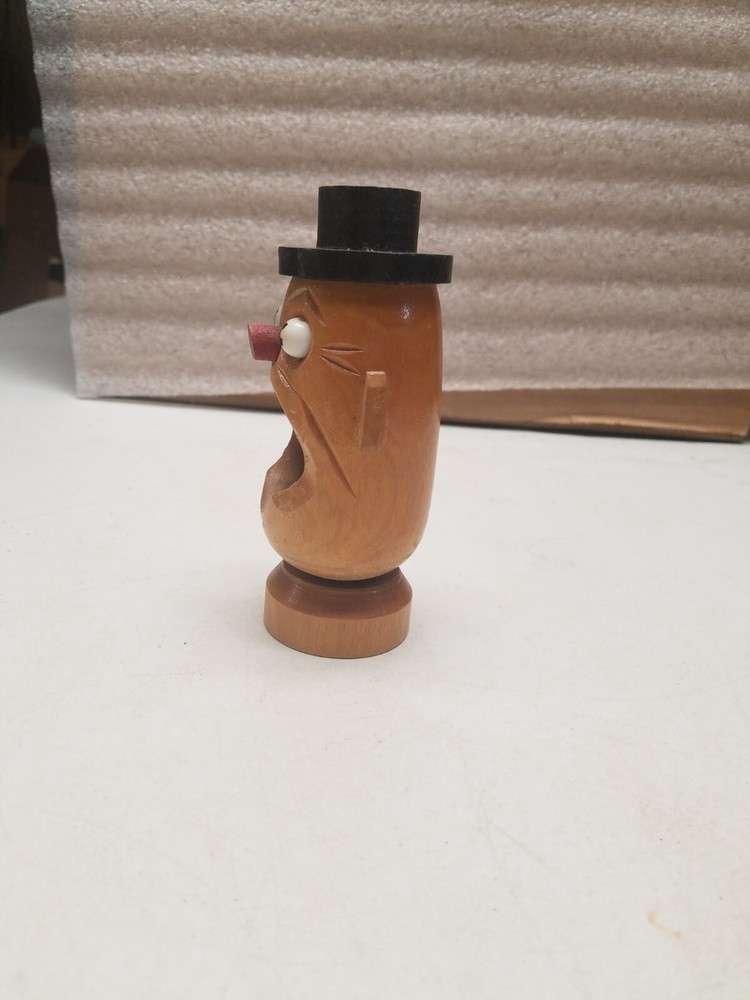Mr. Potato Head Wooden Nut Cracker