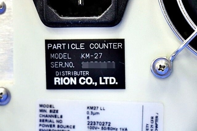 RION Particle Counter KM-27 From JP