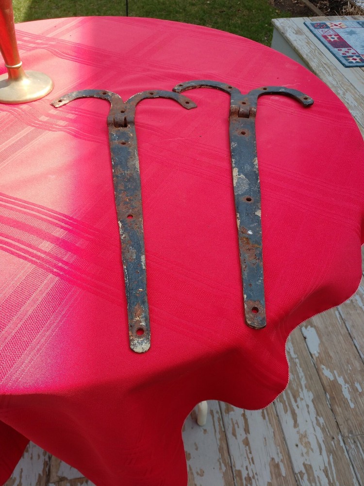 Rare Antique Barn Hindges