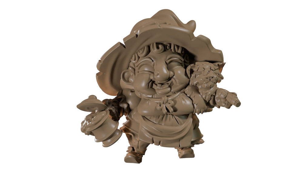 Capsule Chibi - D-World - Nanny Ogg