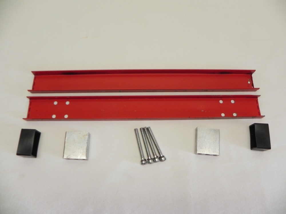 Snap-on Vintage KR-402A Tool Box Handle Roll Cab Handle Red New AM End Caps