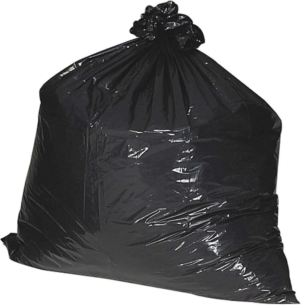 Black Low-Density Recycled Can Liners