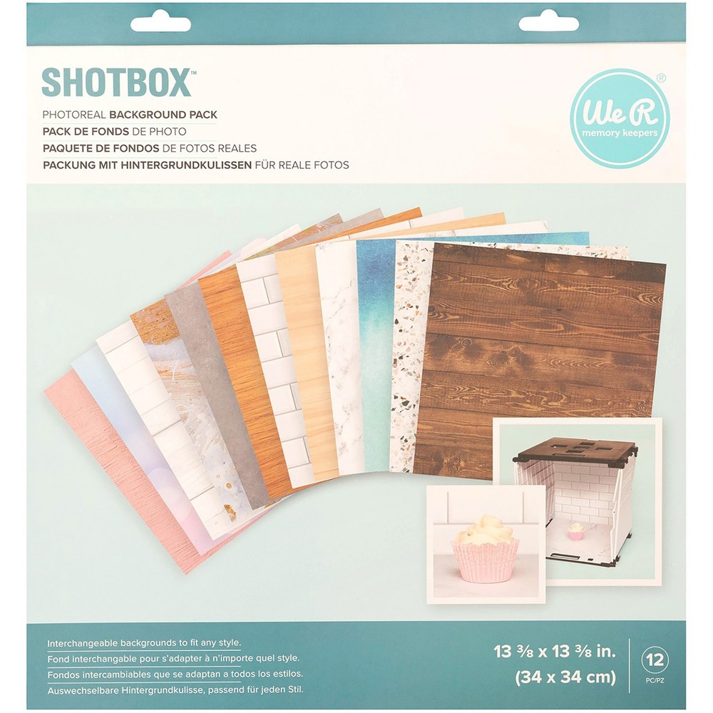 We R ShotBox Background 12/Sheets-Photoreal