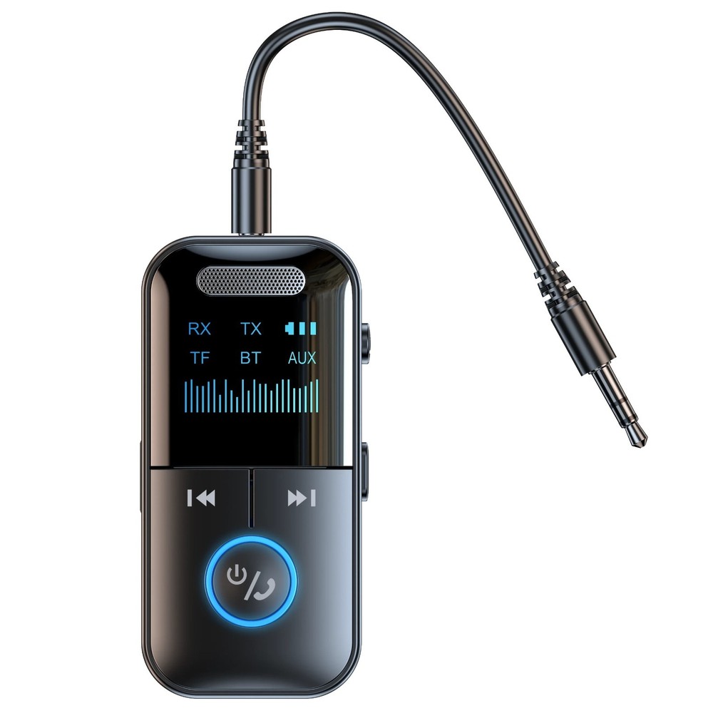 4In1 Bluetooth Audio Adapter Wireless Receiver Transmitter MP3 Player 3.5mm Aux