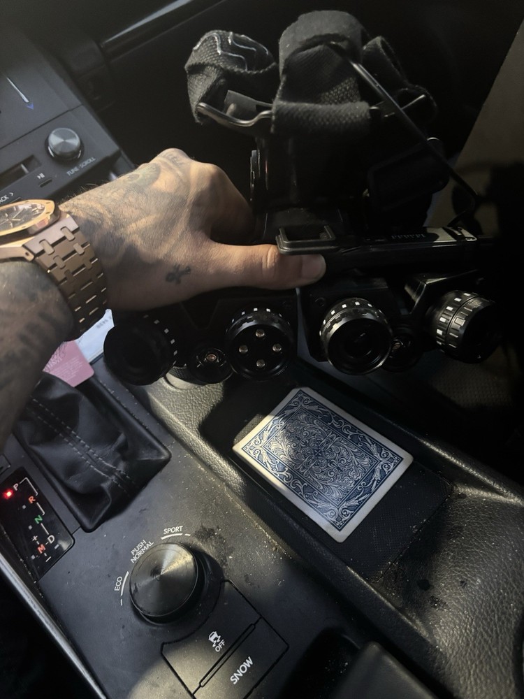 Night Vision Binoculars Black Plastic Helmet Mount Head-Mounted Goggles