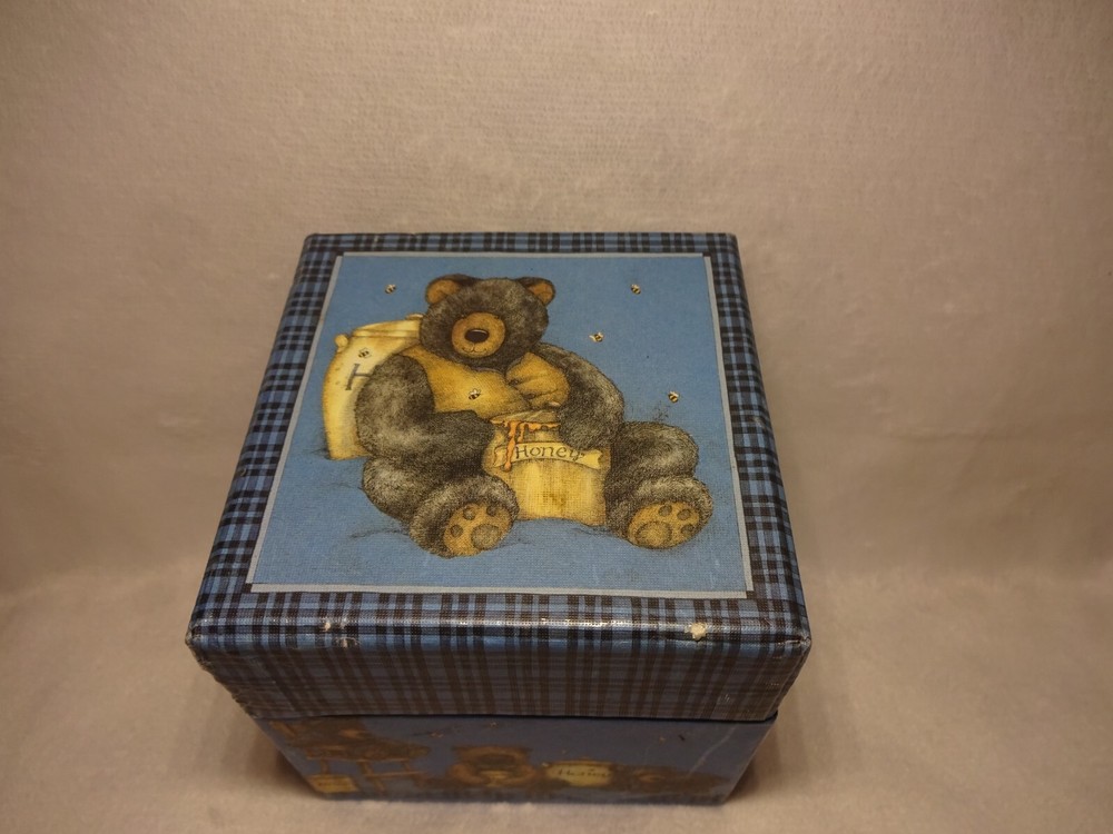 vintage BoB’s boxes Honey Bears keepsake trinket box