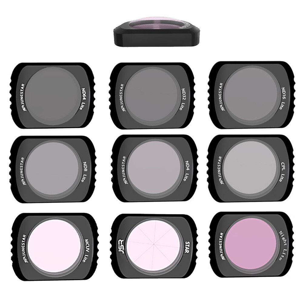 Lightweight Variable-Density UV CPL ND Star Filter Macro for DJI OSMO Pocket1/2