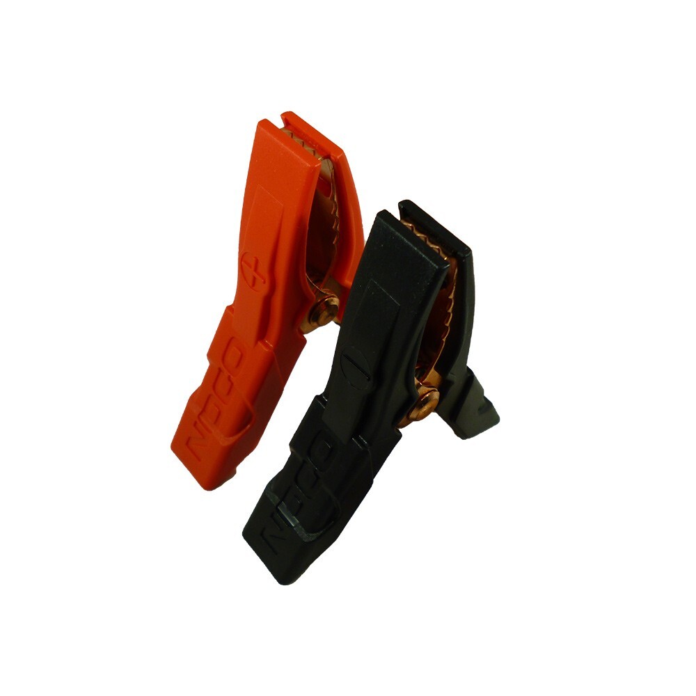 2pc NOCO Alligator Clips Black & Red High Quality