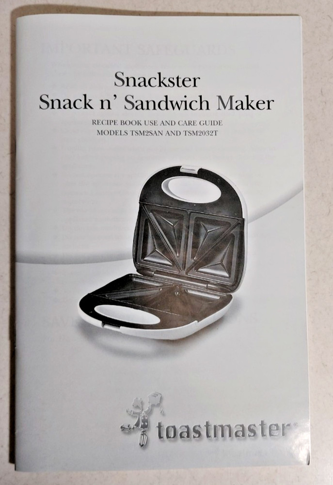 Sandwich Maker Toastmaster Twin TSM2032T