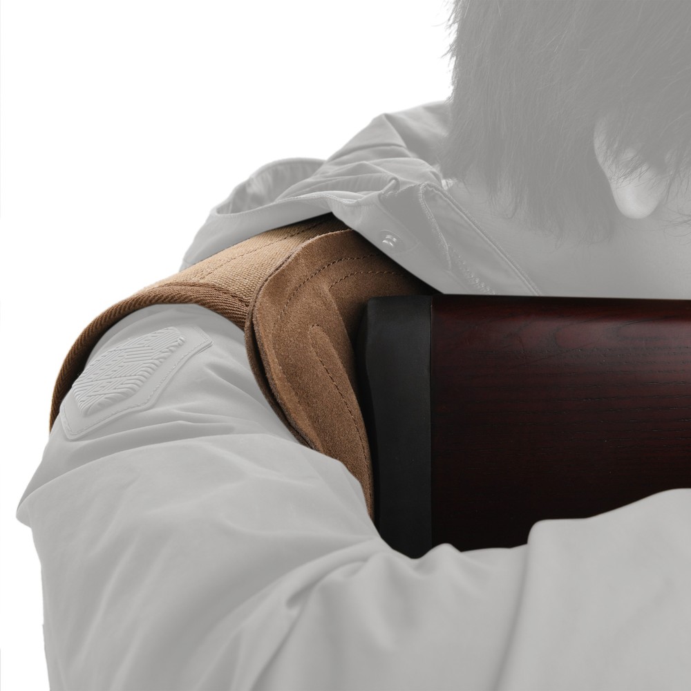 Right & Left Shoulder Field Shield Leather Archery Half Chest Protector Guard