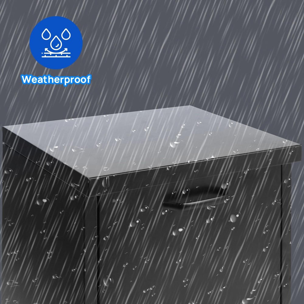 Outdoor Package Delivery Box for Outside Large Lockable Parcel Storage Drop Box