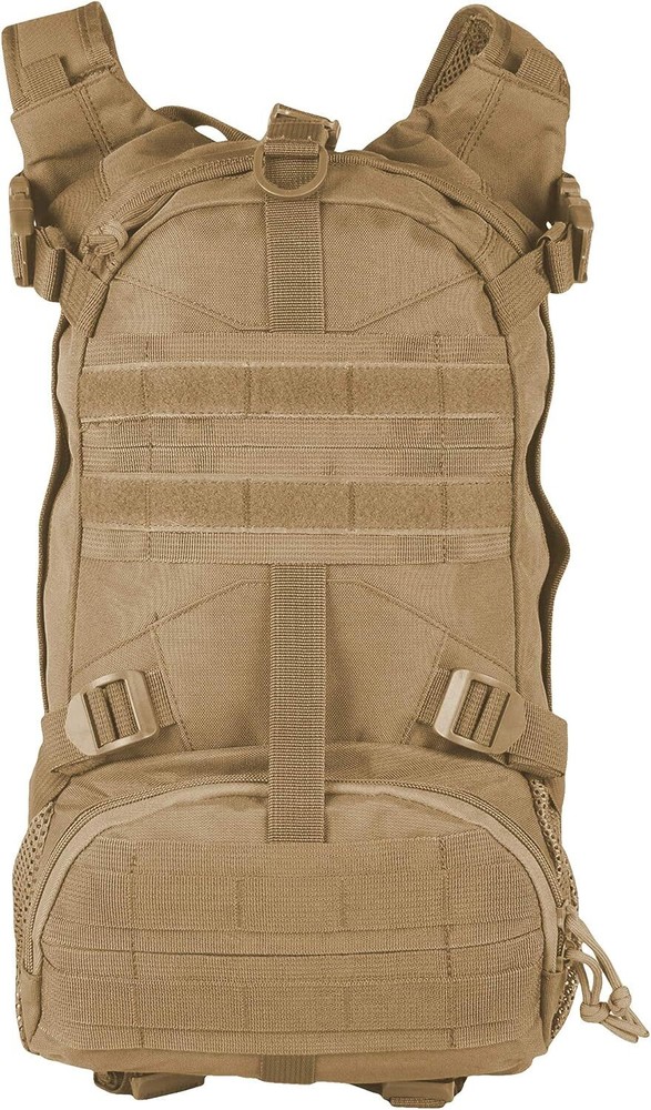 FOX OUTDOOR 20L HYDRATION PACK ELITE TACTICAL EXCURSIONARY INCLUDES 2.5L BLADDER