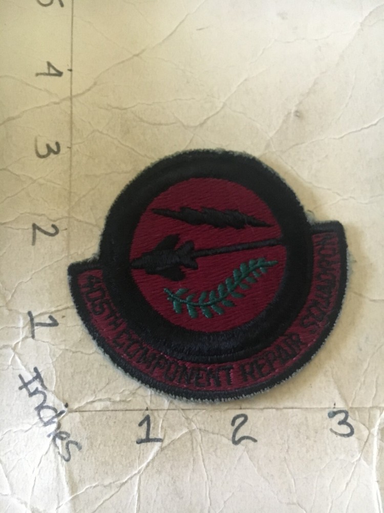 USAF 405th Component Repair Squadron subdued patch 6/3/25