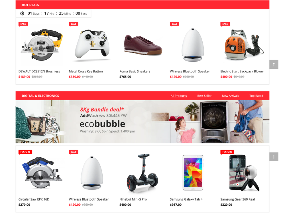 New eCommerce Web Design with Free 5GB VPS Web Hosting