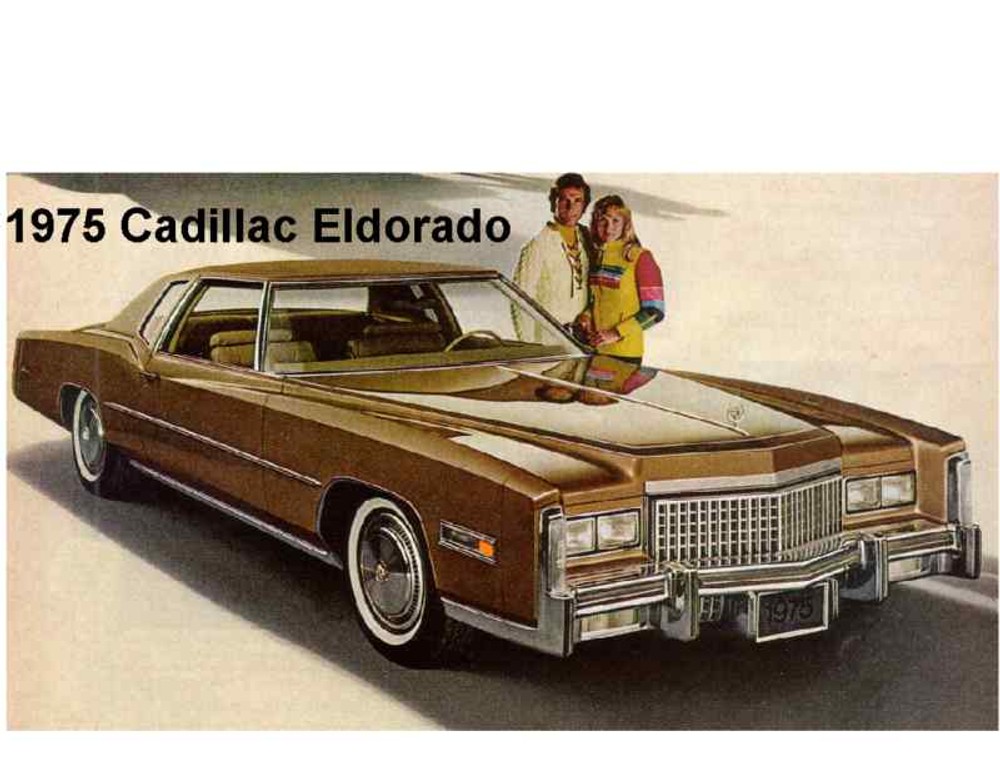 1975  Cadillac Eldorado  Auto Refrigerator / Tool Box  Magnet