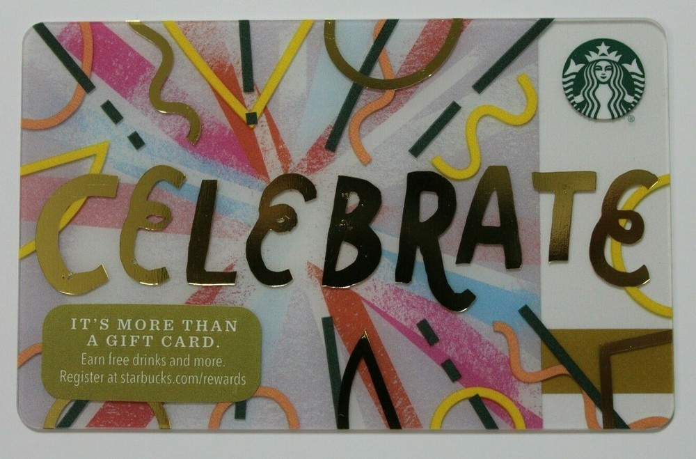 Starbucks Card US 2017 Celebrate MS 6142