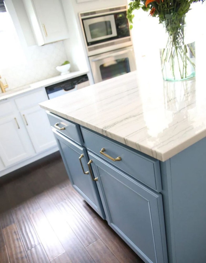 5" North Hampton Octagon Pull Soft Brass