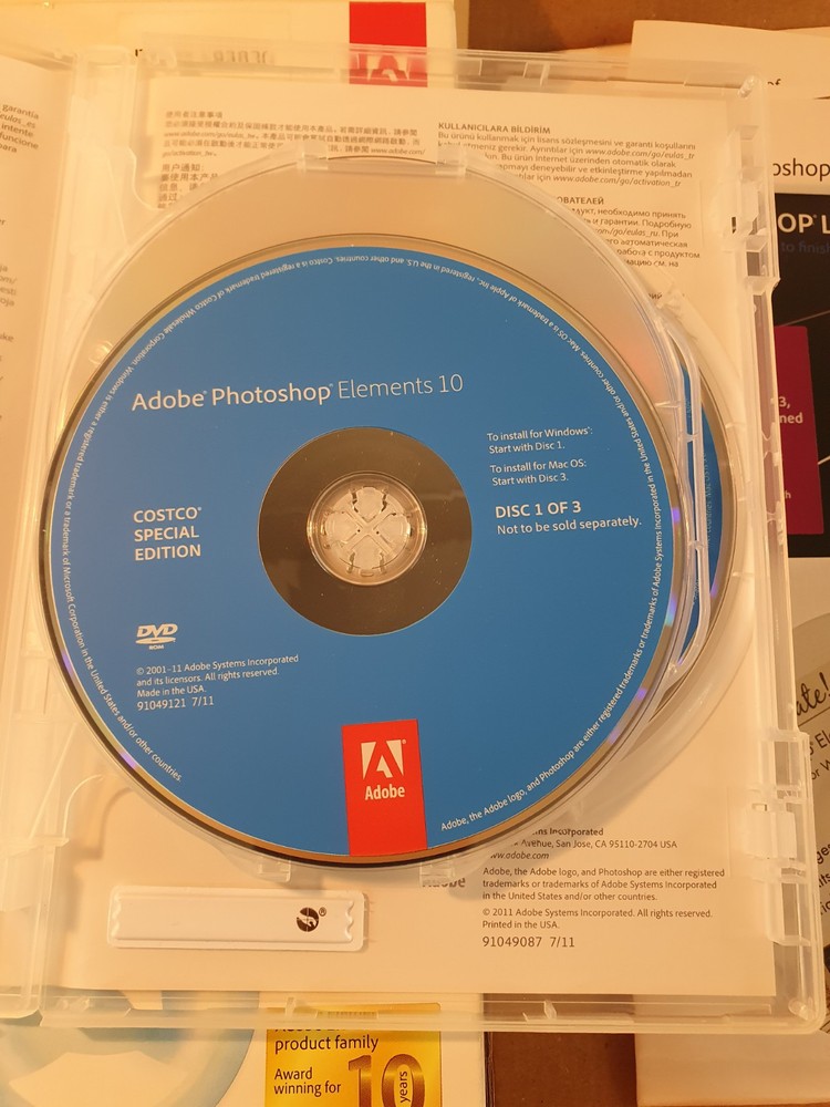 Photoshop Elements 10 for Windows/Mac OS