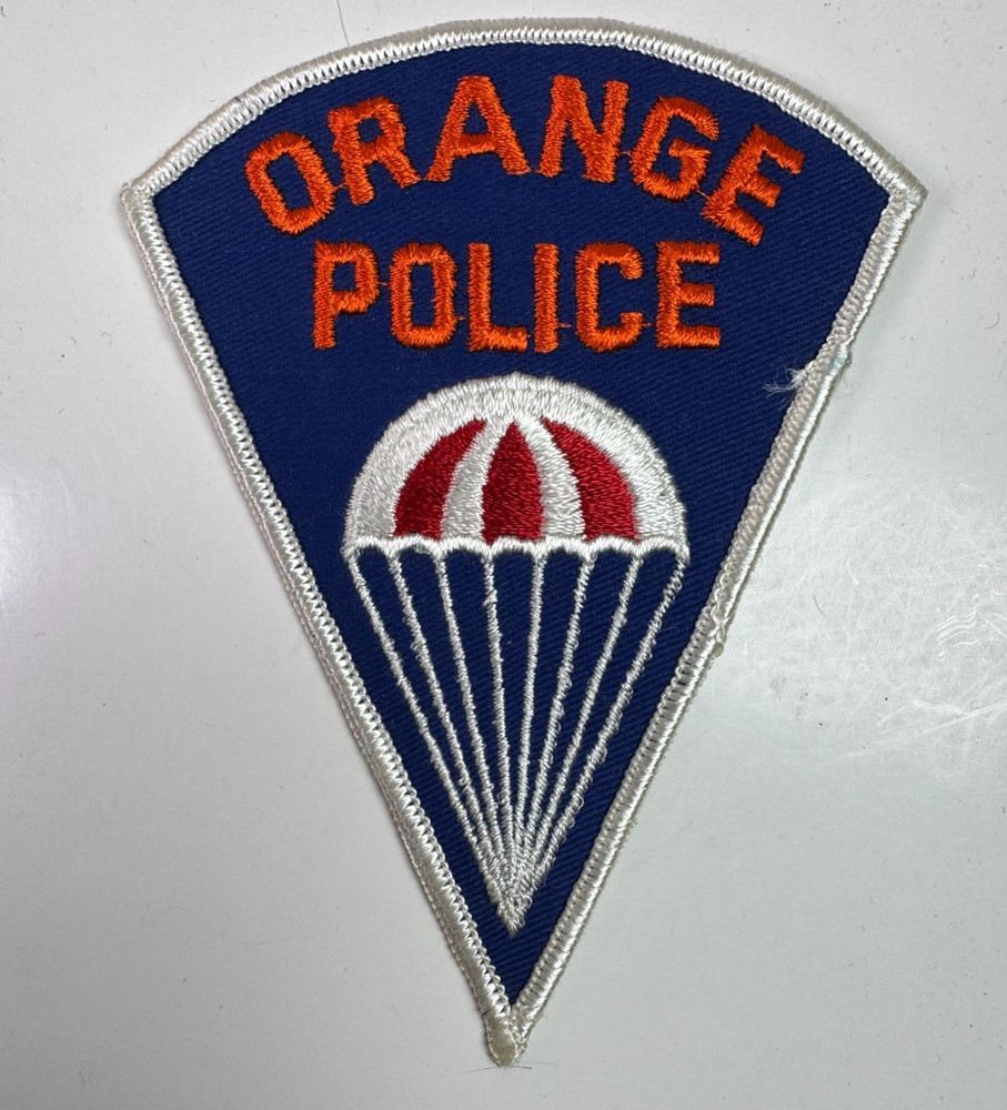 Orange Police Massachusetts MA Patch S7