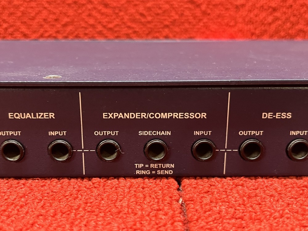Used Symetrix 528E Analog Voice Processor Single-Channel Tested Good Condition