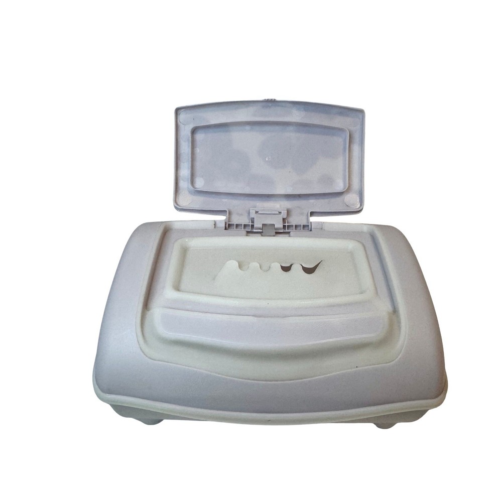 Cottonelle Flushable Wipes Dispenser Hard Container Refillable Tub EMPTY