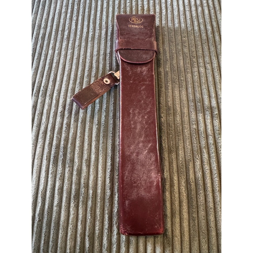 Vintage POST 1460 Versalog Slide Rule with Leather Case Engineering Math Tool