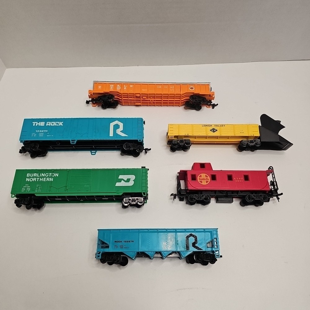 Bachman HO Scale Electronic Train Set Bundle 6 Pc In Box Lot