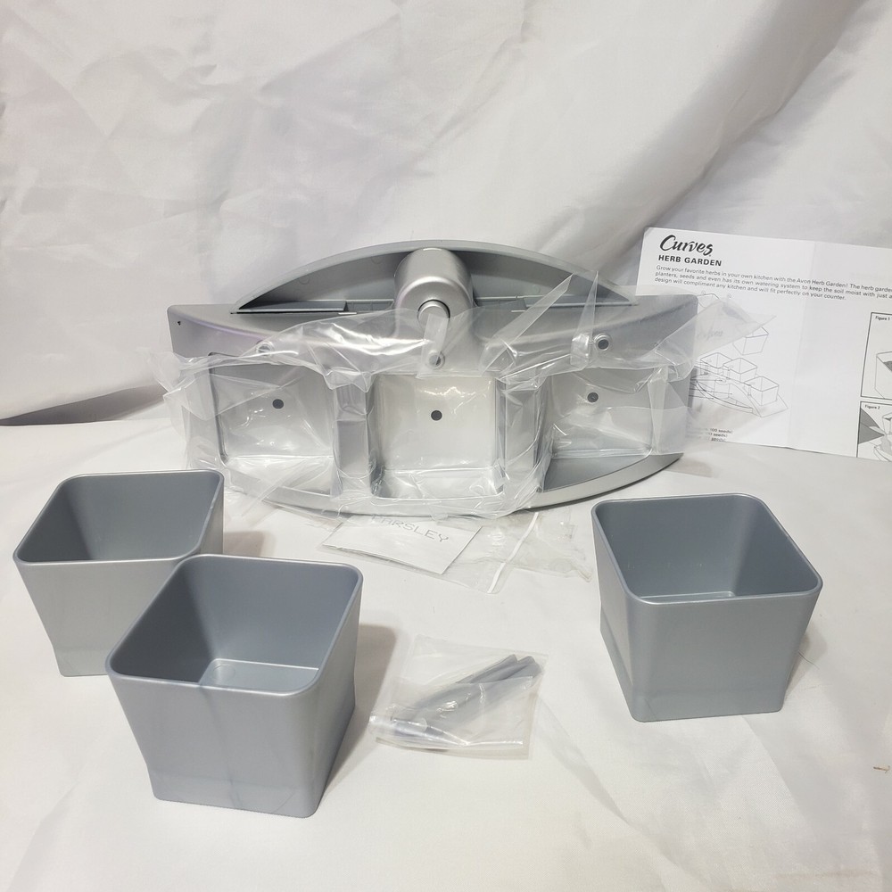 Curves Hydroponic Indoor Herb Garden Kit