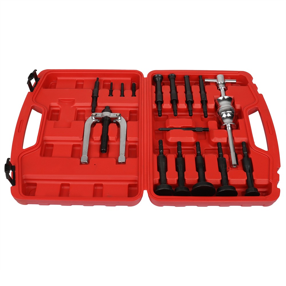 Inner Bearing Blind Hole Remover Extractor Puller Set Pilot w/ Slide Hammer 16pc
