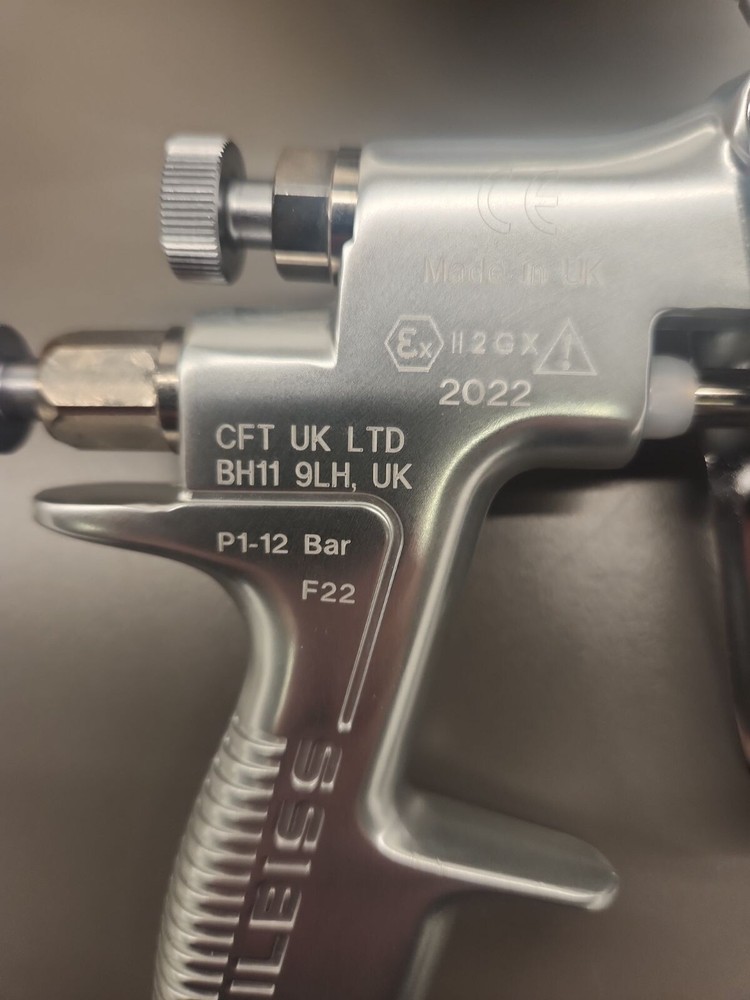 DeVilbiss Compact Conventional 1.8mm Gravity Spray Gun - COM-G430-18-02