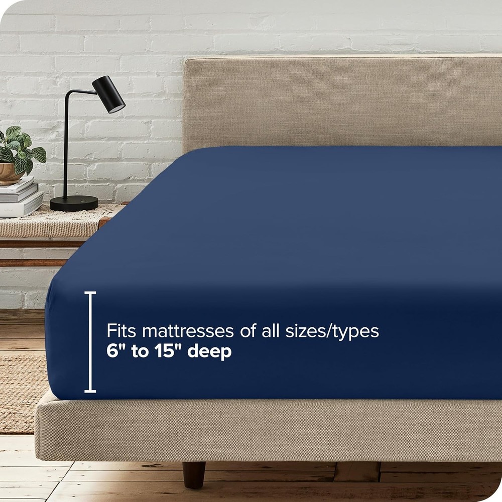 King Fitted Sheet 1800 Microfiber - OEKO-TEX Certified Luxury Bedding