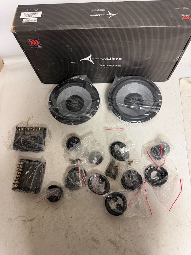 Morel Tempo Ultra 602 6-1/2" Component Speaker System -B