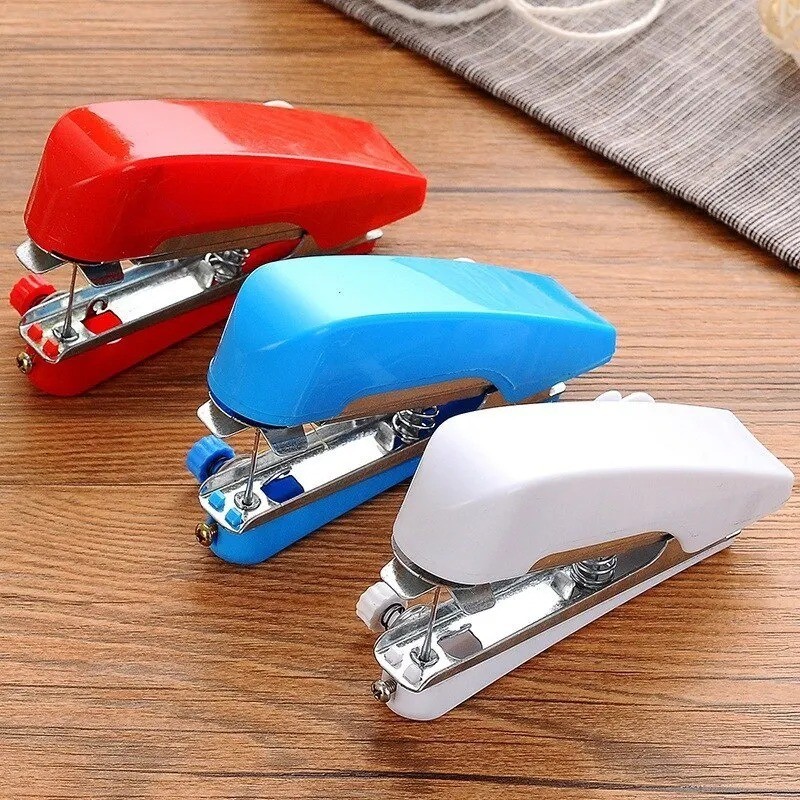 Manual Sewing Machine Portable Mini Multi Functional Handheld Tailor Sewing Tool