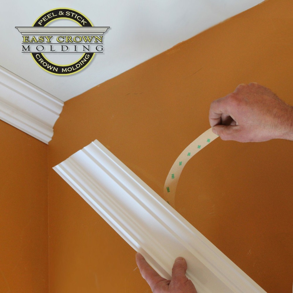 LED back-lit Crown Molding,100' kit Peel & Stick - No Tools required night light