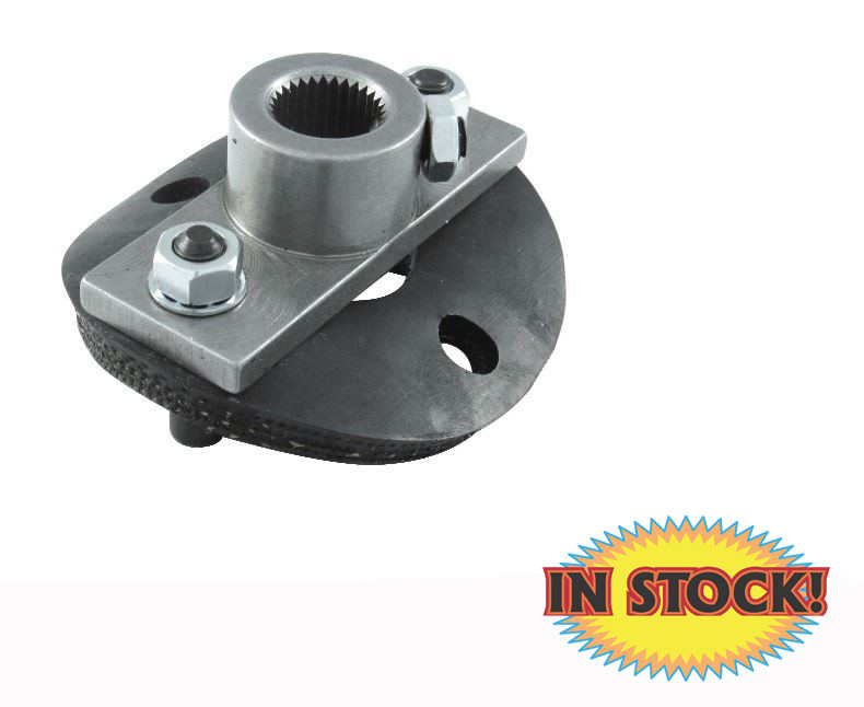Borgeson 990012 - Half Rag Joint, Steering Box Side - 3/4-30 Spline