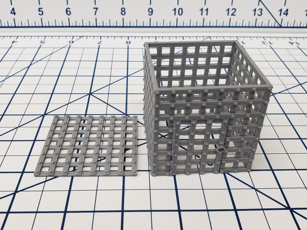 Iron Cage - DND - Pathfinder - RPG - Dungeon & Dragons - Terrain - Map Accessori
