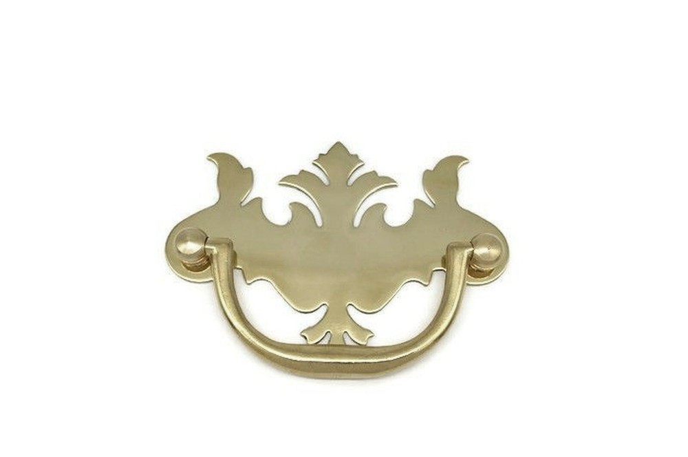 Chippendale Drawer Pull Antique Victorian Early American Drawer Pull 3" CC