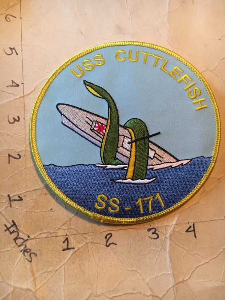 US NAVY USS Cuttlefish SS-171 Submarine Patch 8/1/25