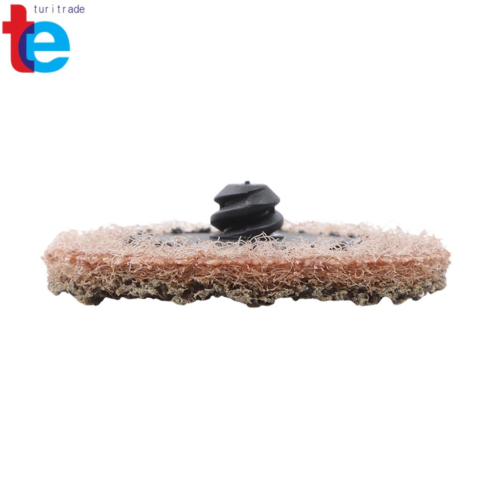 25 Pcs Quick Change Surface Conditioning Disc (Brown Coarse, 2 Inch)