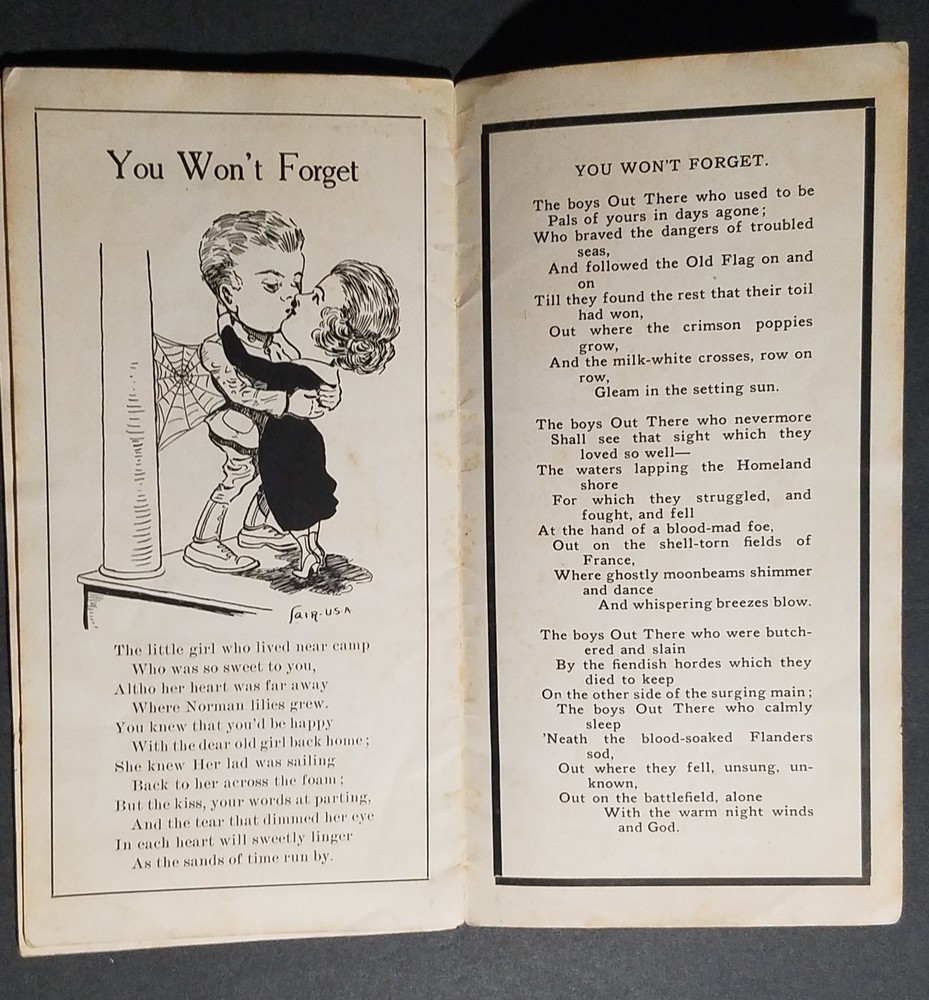 Lest We Forget, WW1 Booklet, John L. Lair